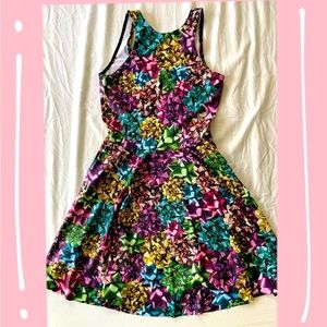 Blackmilk Wrapped Up Reversible Skater Dress